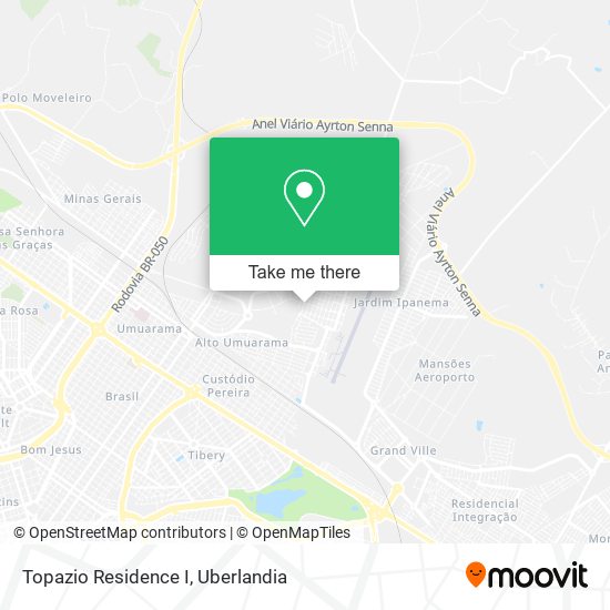 Topazio Residence I map