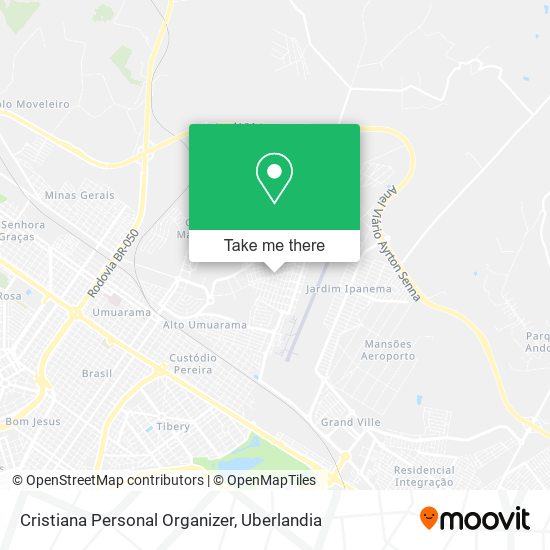 Cristiana Personal Organizer map