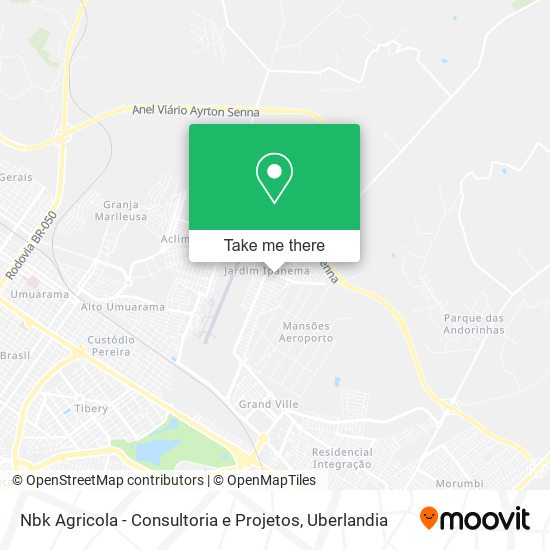 Nbk Agricola - Consultoria e Projetos map