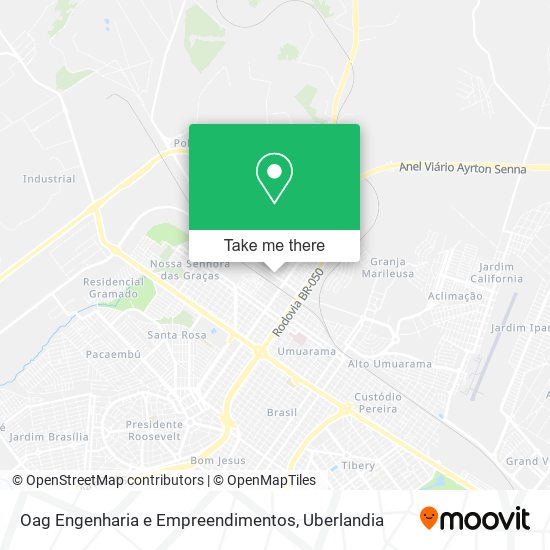 Mapa Oag Engenharia e Empreendimentos