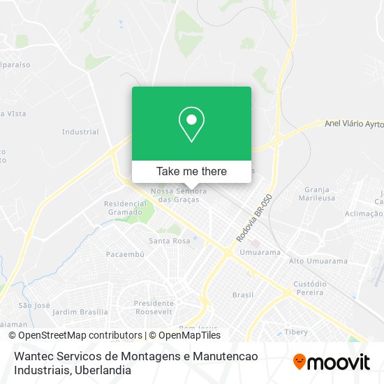 Wantec Servicos de Montagens e Manutencao Industriais map