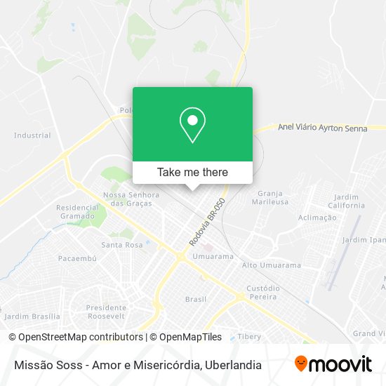 Missão Soss - Amor e Misericórdia map