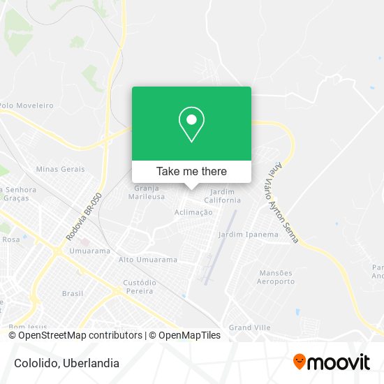 Cololido map