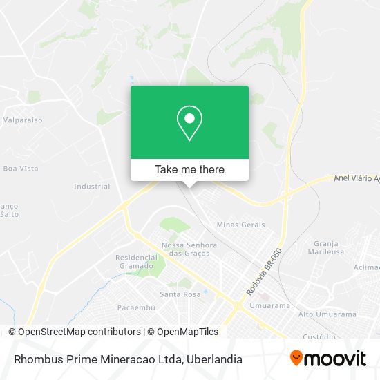 Rhombus Prime Mineracao Ltda map