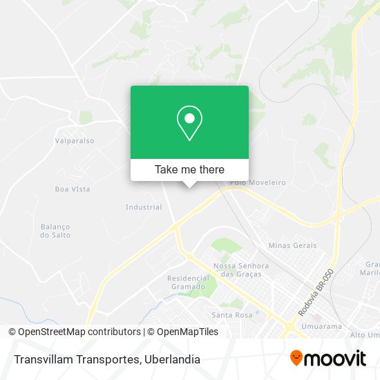 Transvillam Transportes map