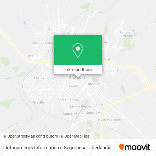 Mapa Infocameras Informatica e Seguranca