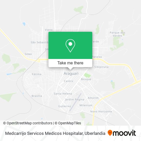 Medcarrijo Servicos Medicos Hospitalar map