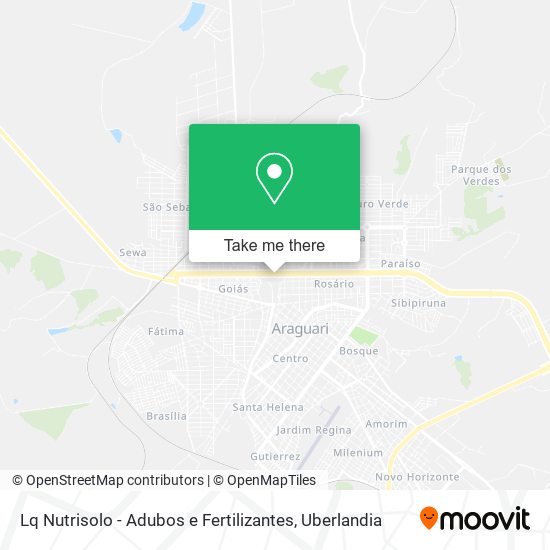 Lq Nutrisolo - Adubos e Fertilizantes map