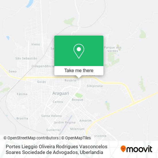 Portes Lieggio Oliveira Rodrigues Vasconcelos Soares Sociedade de Advogados map