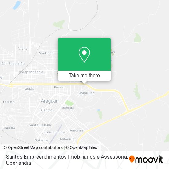 Santos Empreendimentos Imobiliarios e Assessoria map