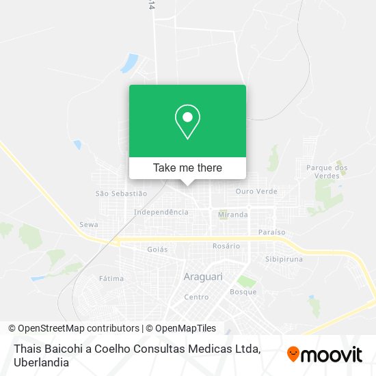 Thais Baicohi a Coelho Consultas Medicas Ltda map