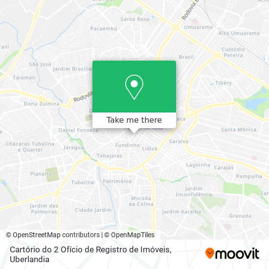 Cartório do 2 Ofício de Registro de Imóveis map