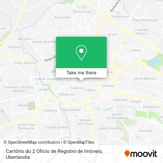 Cartório do 2 Ofício de Registro de Imóveis map