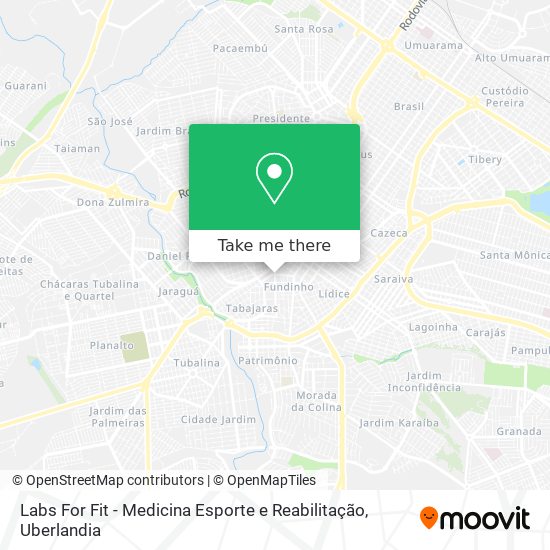 Labs For Fit - Medicina Esporte e Reabilitação map