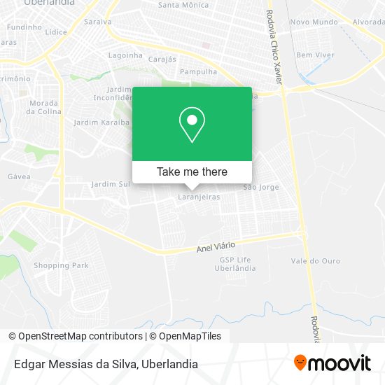 Edgar Messias da Silva map