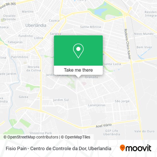 Fisio Pain - Centro de Controle da Dor map