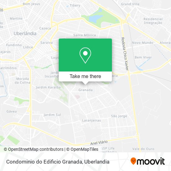 Condominio do Edificio Granada map