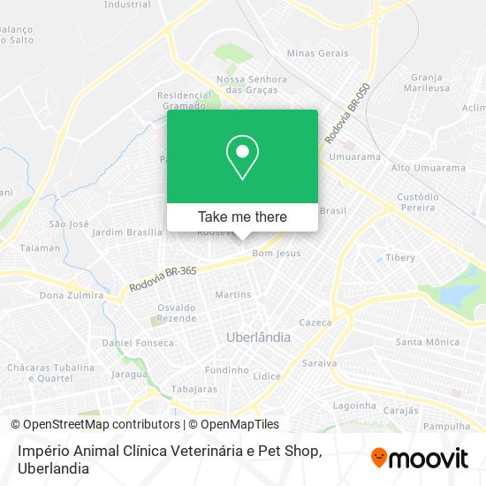 Império Animal Clínica Veterinária e Pet Shop map