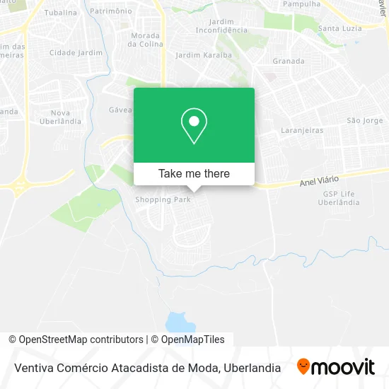 Ventiva Comércio Atacadista de Moda map