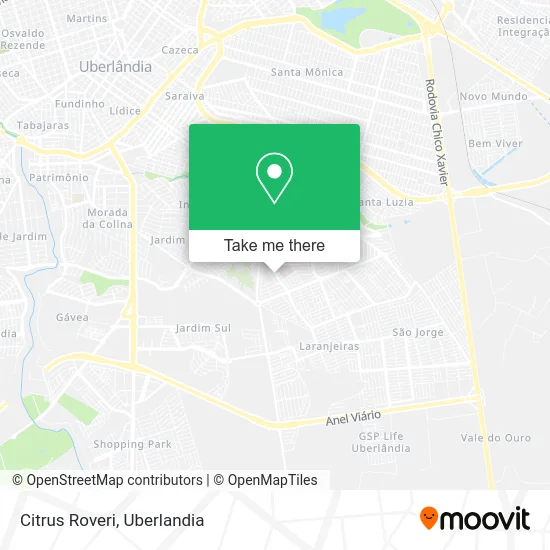 Citrus Roveri map