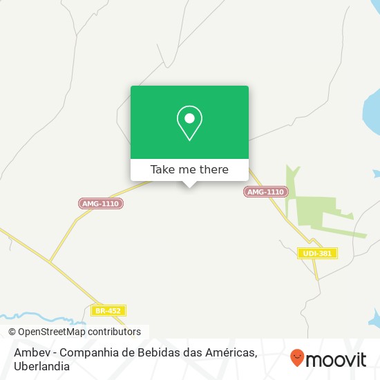 Ambev - Companhia de Bebidas das Américas map