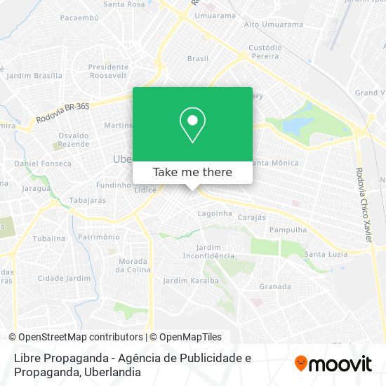 Libre Propaganda - Agência de Publicidade e Propaganda map