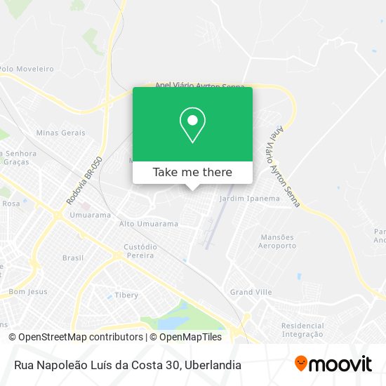 Rua Napoleão Luís da Costa 30 map