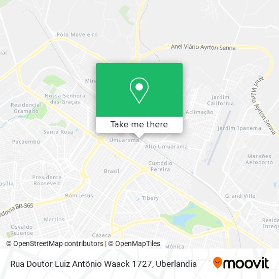 Rua Doutor Luiz Antônio Waack 1727 map