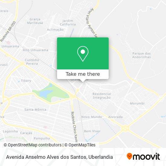 Avenida Anselmo Alves dos Santos map