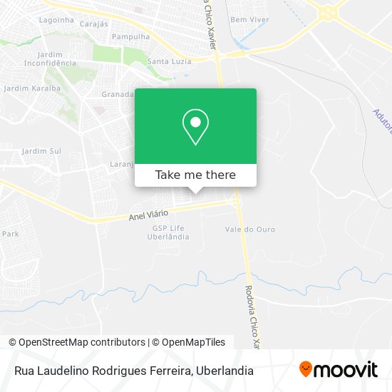 Rua Laudelino Rodrigues Ferreira map