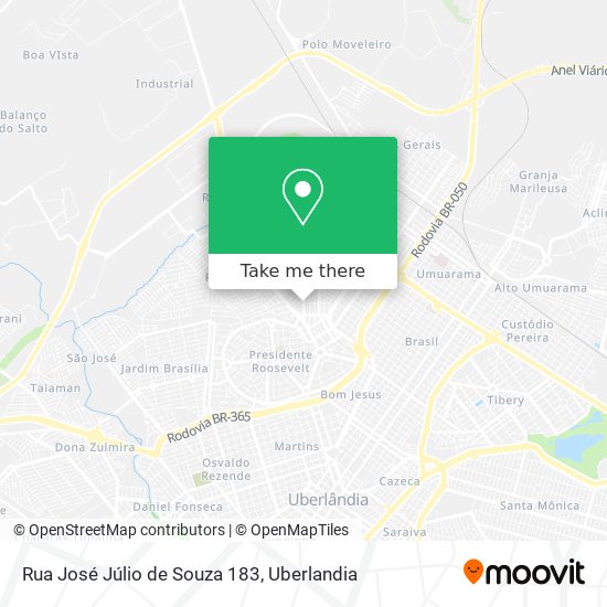 Rua José Júlio de Souza 183 map