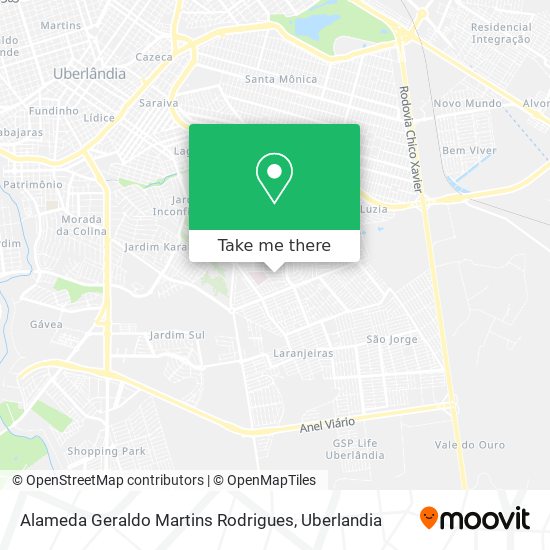 Alameda Geraldo Martins Rodrigues map