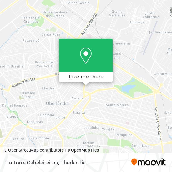 La Torre Cabeleireiros map
