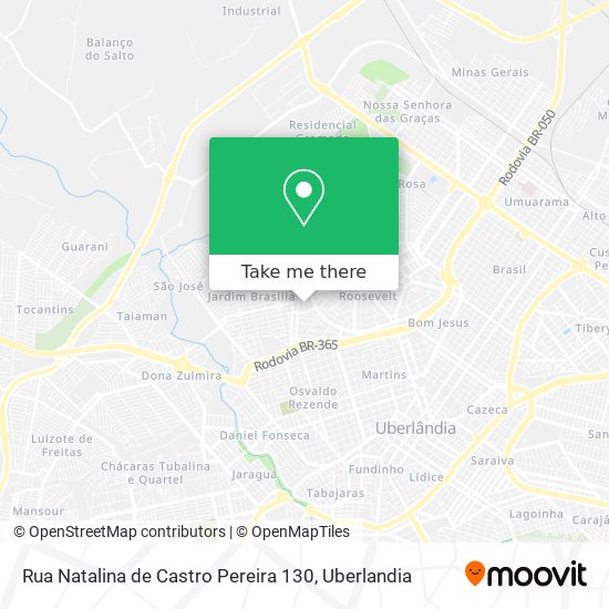 Rua Natalina de Castro Pereira 130 map