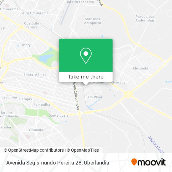 Avenida Segismundo Pereira 28 map