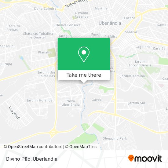 Divino Pão map