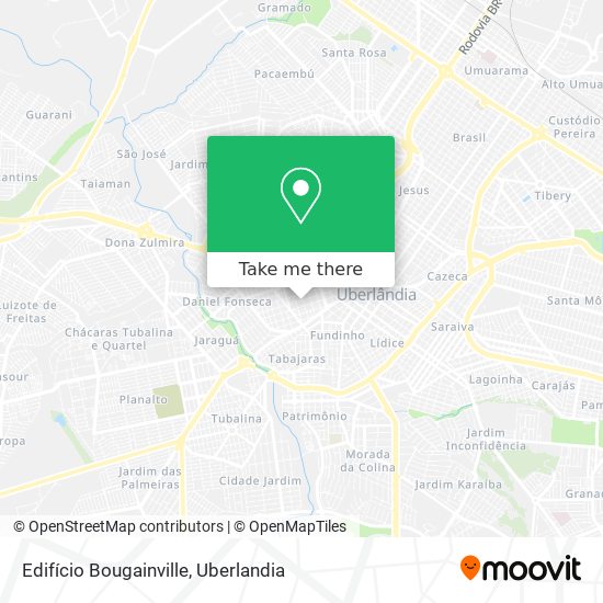 Edifício Bougainville map