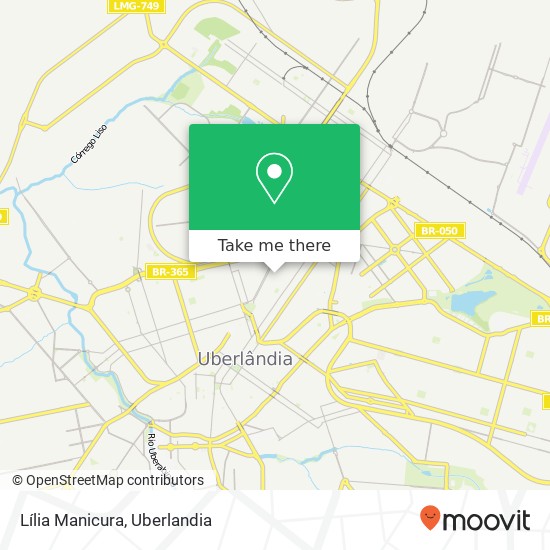 Lília Manicura map