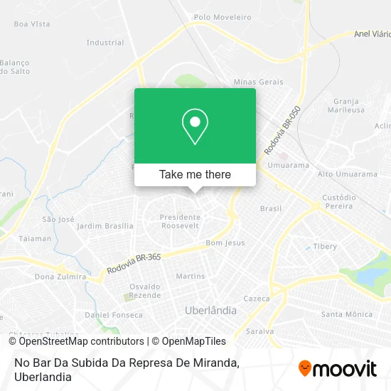 No Bar Da Subida Da Represa De Miranda map
