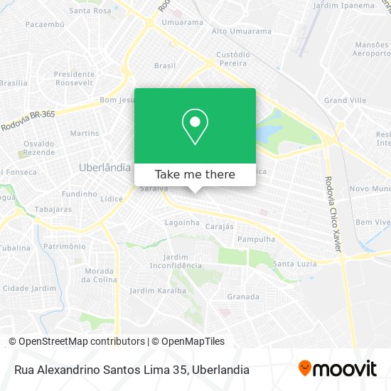 Mapa Rua Alexandrino Santos Lima 35