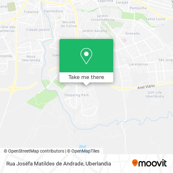 Rua Joséfa Matildes de Andrade map