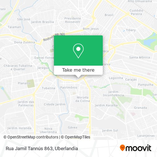 Rua Jamil Tannús 863 map