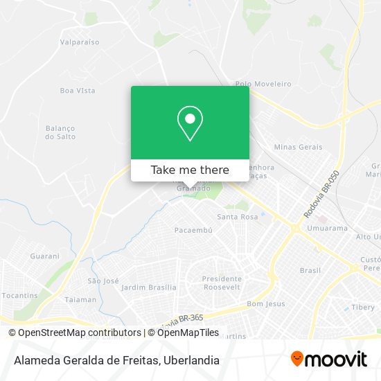 Alameda Geralda de Freitas map