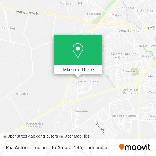 Rua Antônio Luciano do Amaral 195 map