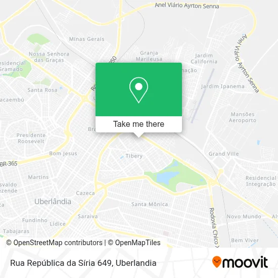 Rua República da Síria 649 map