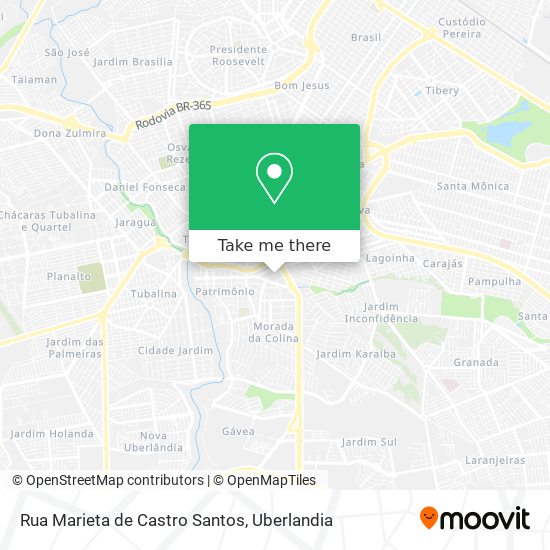 Rua Marieta de Castro Santos map