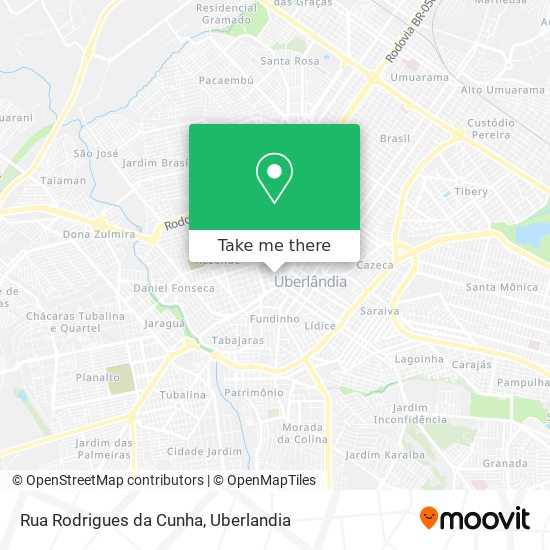 Rua Rodrigues da Cunha map