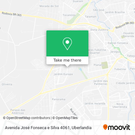 Avenida José Fonseca e Sílva 4061 map