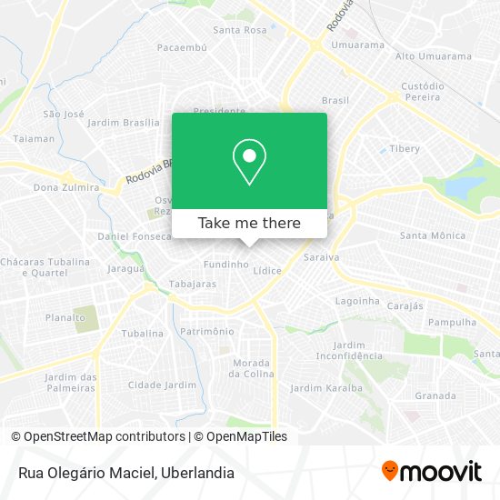 Rua Olegário Maciel map