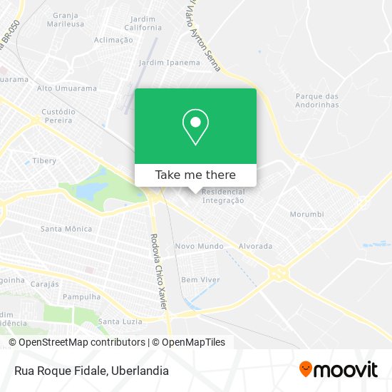 Rua Roque Fidale map